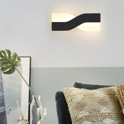 Nordic Post-modern Minimalist Rectangular Rotatable LED Wall Sconce Lamp