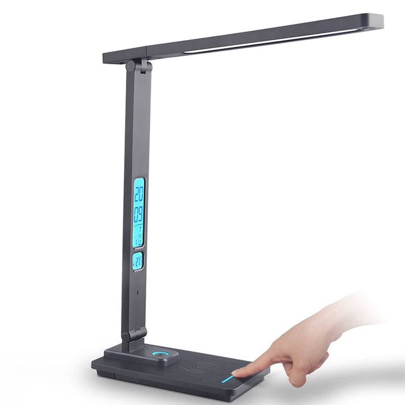 Simple Multifunctional Rotatable LED Wireless Charging Desk Lamp