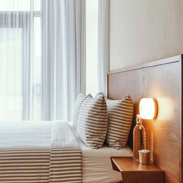 Scandinavian Modern Minimalist Aluminum Acrylic Round LED Wall Sconce Lamp