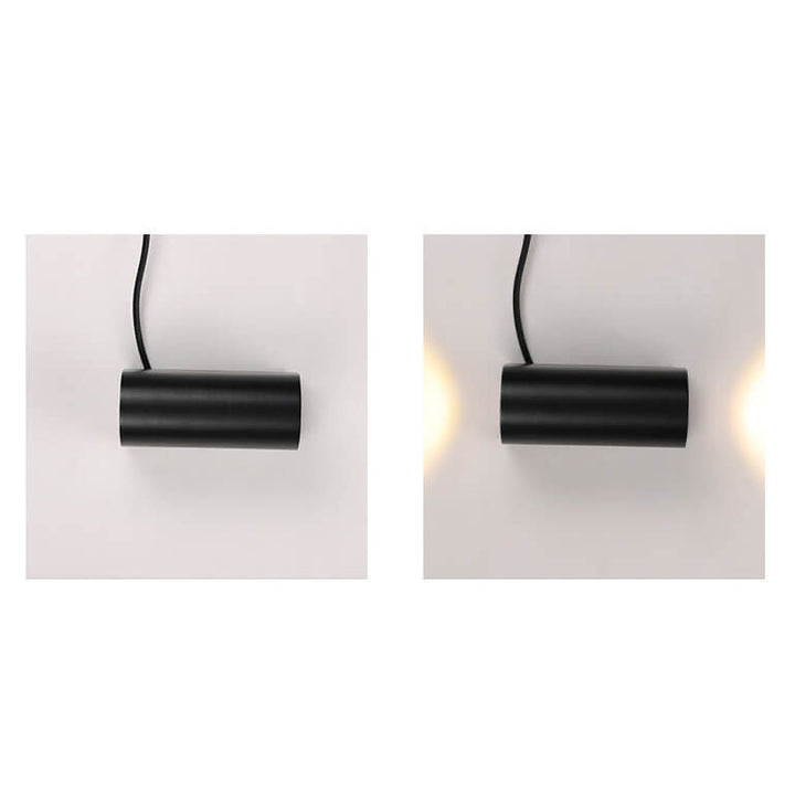Applique murale LED à Double tête en aluminium, couleur unie, moderne, étanche, pour l&