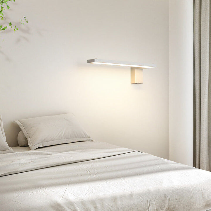 Moderne minimalistische dekorative rechteckige Eisen-Acryl-LED-Wandleuchte 