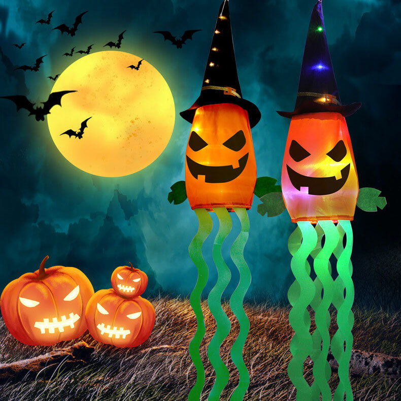 Guirlande lumineuse décorative pour Halloween, fantôme, chauve-souris, citrouille, squelette, fête, Patio 