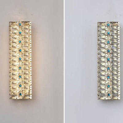 Luxury Crystal Strip Design LED Wall Sconce Lamp