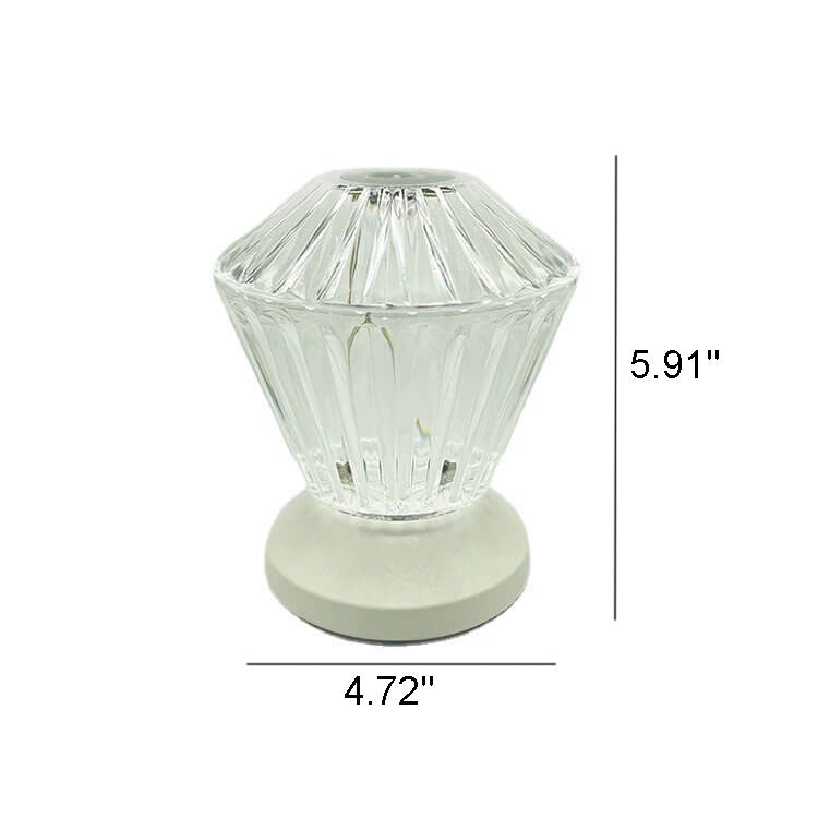 Modern Acrylic Petal Shape Night Light LED Table Lamp