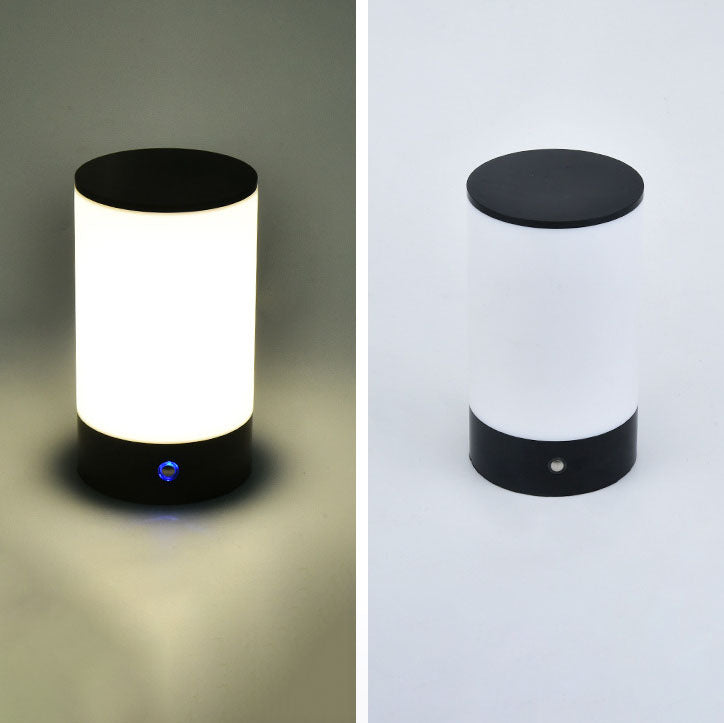 Creative Column Acrylic Touch Charging LED Night Light Table Lamp