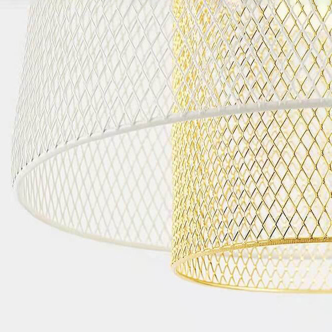 Nordic Creative Simple Birdcage Design 1-Light Pendant Light