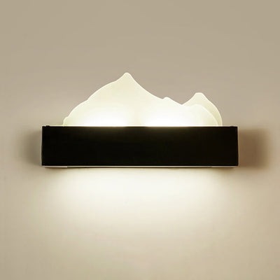 Kreative LED-Wandleuchte aus Acryl im chinesischen Eisberg-Design 