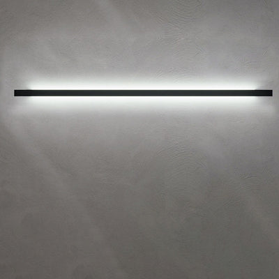 Moderne Simplicity Long Strip Aluminium-Silikon-LED-Wandleuchte 
