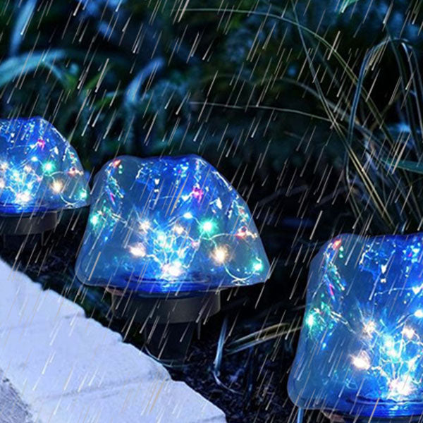 أضواء حديقة LED أرضية بإدخال أرضي تعمل بالطاقة الشمسية من مودرن كرياتيف ستونز 
