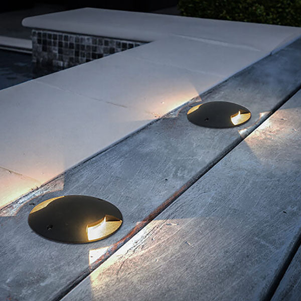 Moderne minimalistische wasserdichte LED-Außenleuchte Bodeneinsatz Landschaftsleuchte 