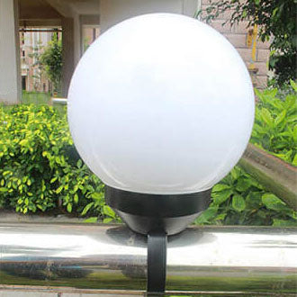Solar Round Ball LED Outdoor-Rasen-dekorative Erdungsstecker-Licht 
