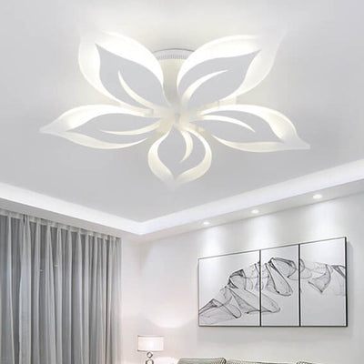 Moderne kreative Bauhinia-Blumen-Acryl-LED-Unterputz-Deckenleuchte 
