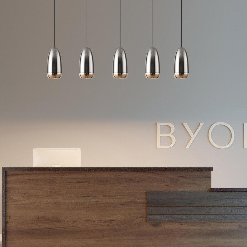 Industrielle Aluminium Kreative Kugel LED Pendelleuchte 