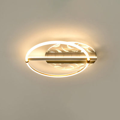 Round Nordic Creative Multi-Style LED Flush Mount Light