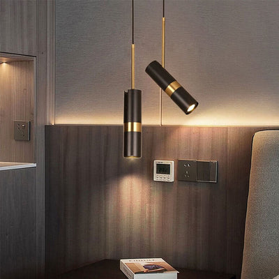 Modern Light Luxury Iron Aluminum LED Spotlight Pendant Light