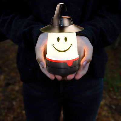 Kreative Smiley-Laterne Outdoor Camping LED dekorative Tischlampe 