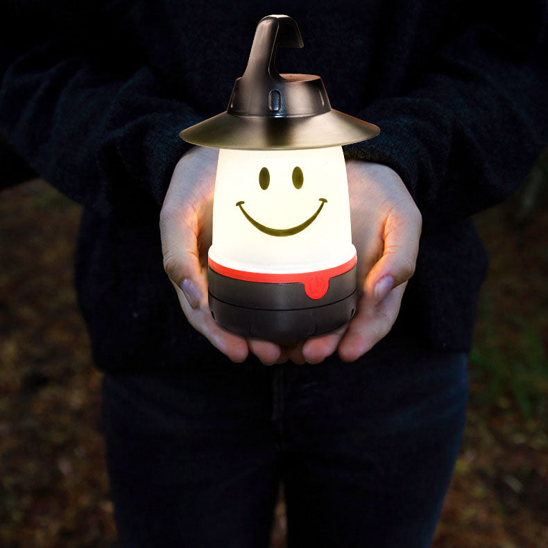 Creative Smiley Lantern Outdoor Camping LED Decorative Table Lamp