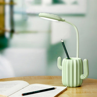 Creative Foldable Cactus Design LED Eye Protection Desk Lamp