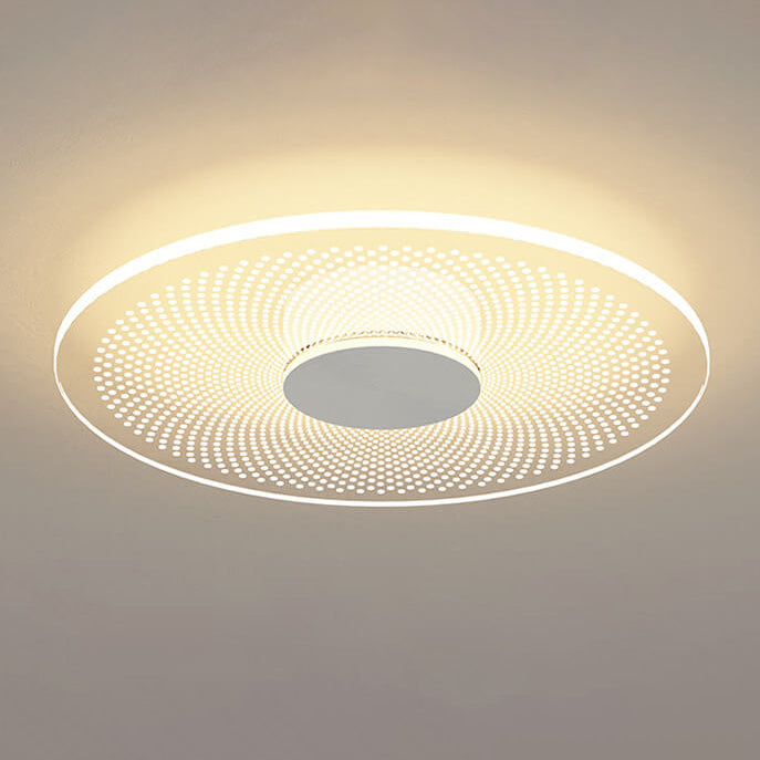 Minimalistischer runder quadratischer LED-Deckenleuchte aus Acryl 