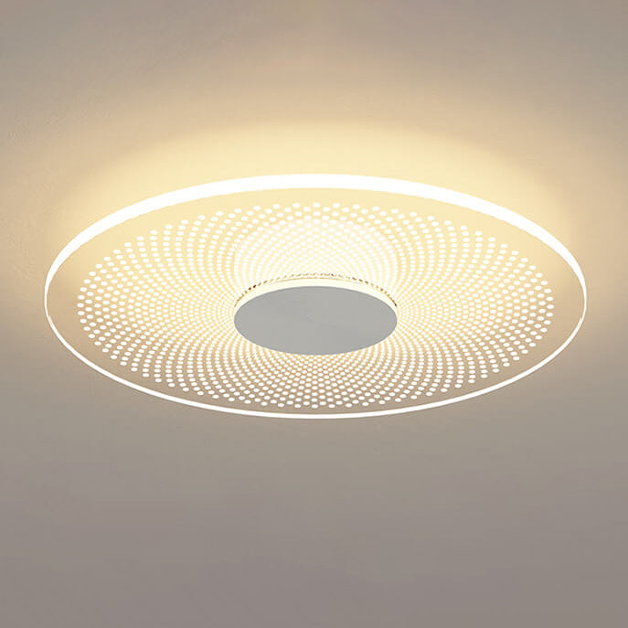 Minimalistische runde quadratische LED-Deckenleuchte aus Acryl 