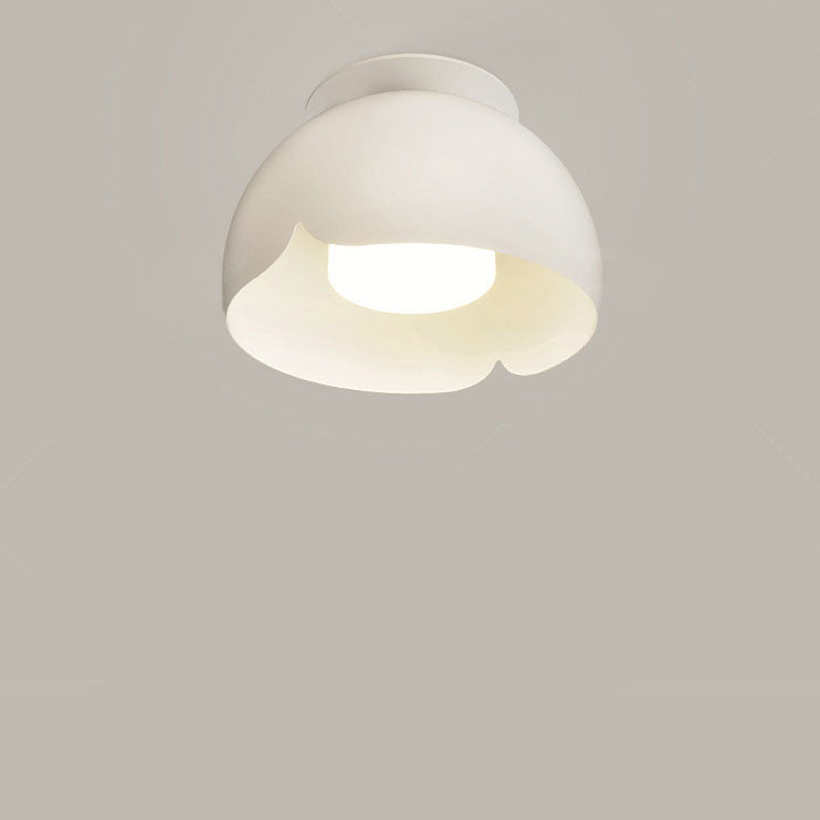 Moderne, minimalistische, reinweiße LED-Wandleuchte aus Eisen, flächenbündige Beleuchtung 