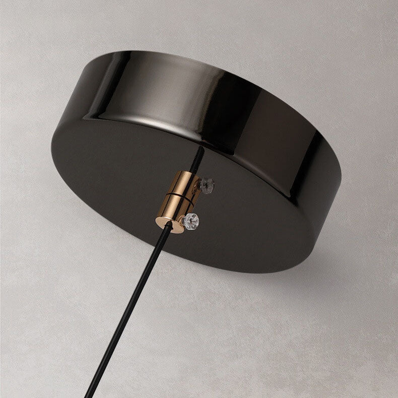 Luz Colgante LED de Pilar de Hardware de Cristal Minimalista de Lujo Ligero 