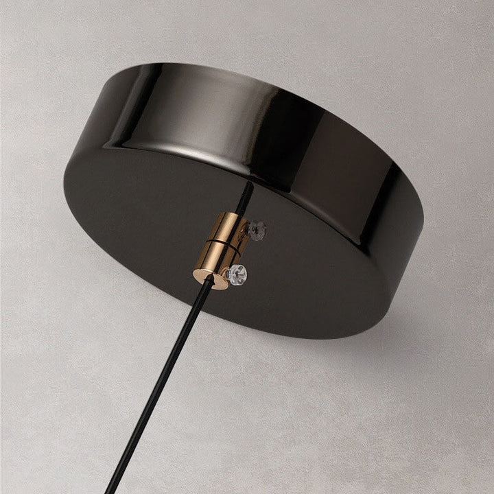 Luz Colgante LED de Pilar de Hardware de Cristal Minimalista de Lujo Ligero 
