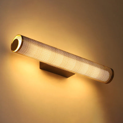 مصباح حائط LED أكريليك عصري فاخر بعمود شبكي ومعدات 