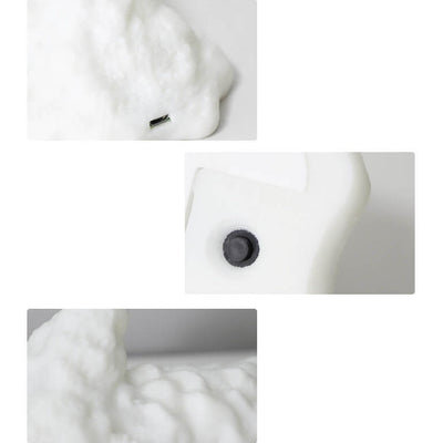 Creative 3D Printed Volcano Dragon LED Night Light Table Lamp