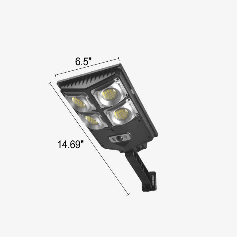 Réverbère à induction solaire LED Lumière extérieure de zone de chemin 