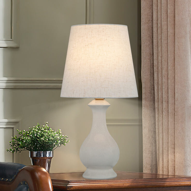 Lampes de table en céramique créatives modernes nordiques à 1 lumière 