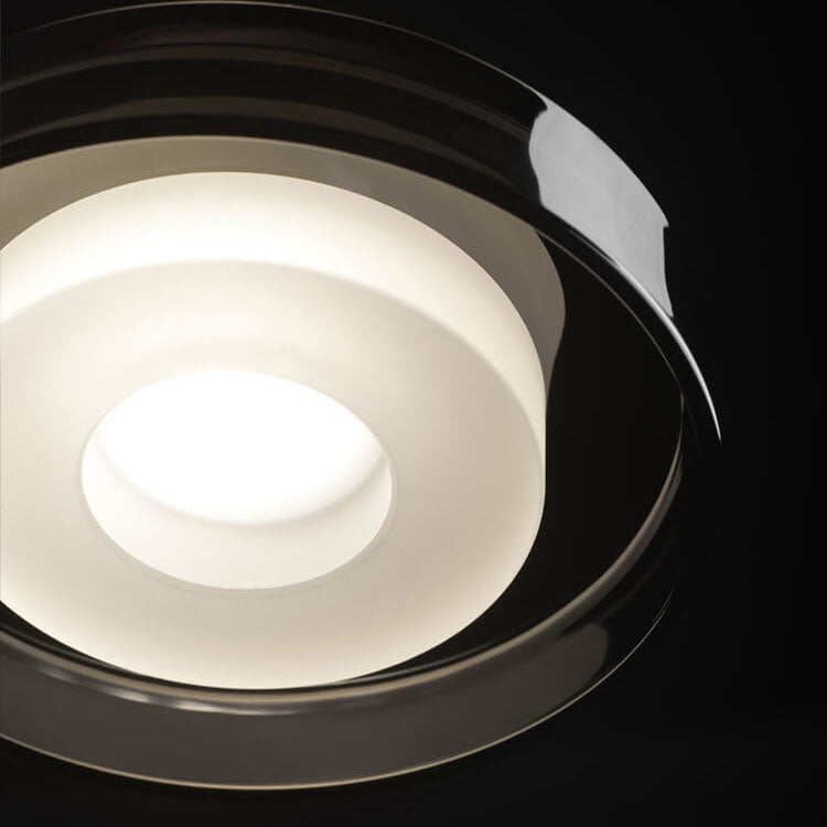 Nordic Minimalist Einfarbig Schwarz Edelstahl Acrylglas LED Insel Licht Kronleuchter 