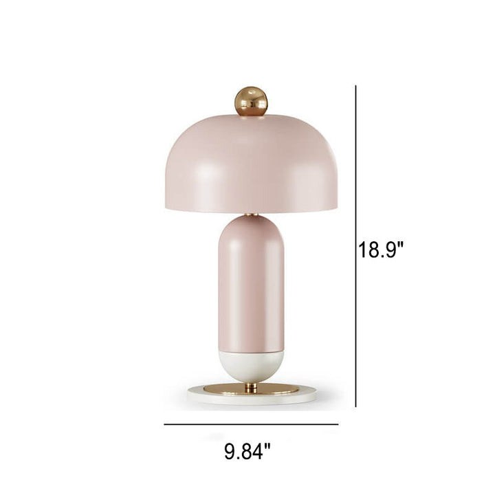 Nordic Minimalist Hardware 2-Light Table Lamp