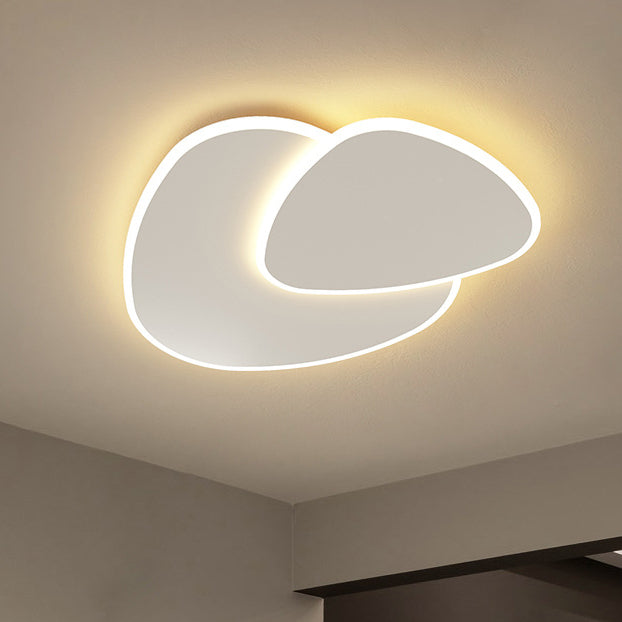 Modern Creative Stone Acrylic LED Flush Mount Ceiling Light