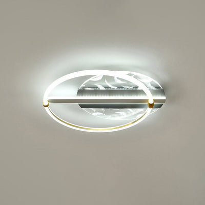 Round Nordic Creative Multi-Style LED Flush Mount Light