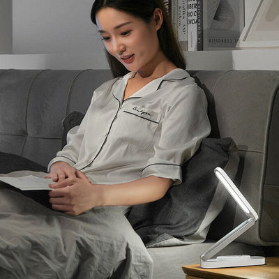 Modern Student USB Rechargeable Foldable LED Table Lamp