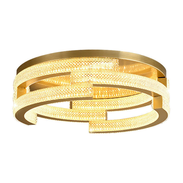 Moderne Acryl 3D Diamantmuster Design LED-Deckenleuchte 