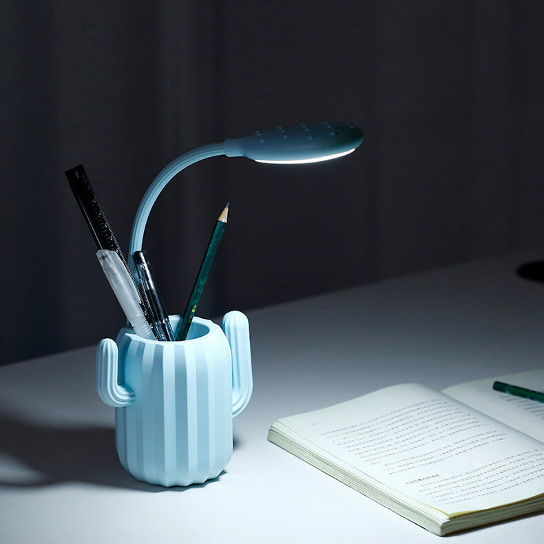 Creative Foldable Cactus Design LED Eye Protection Desk Lamp