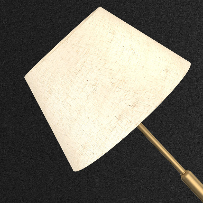 Moderne, minimalistische, leichte Luxus-Tischlampe aus Messing mit 1 Leuchte 