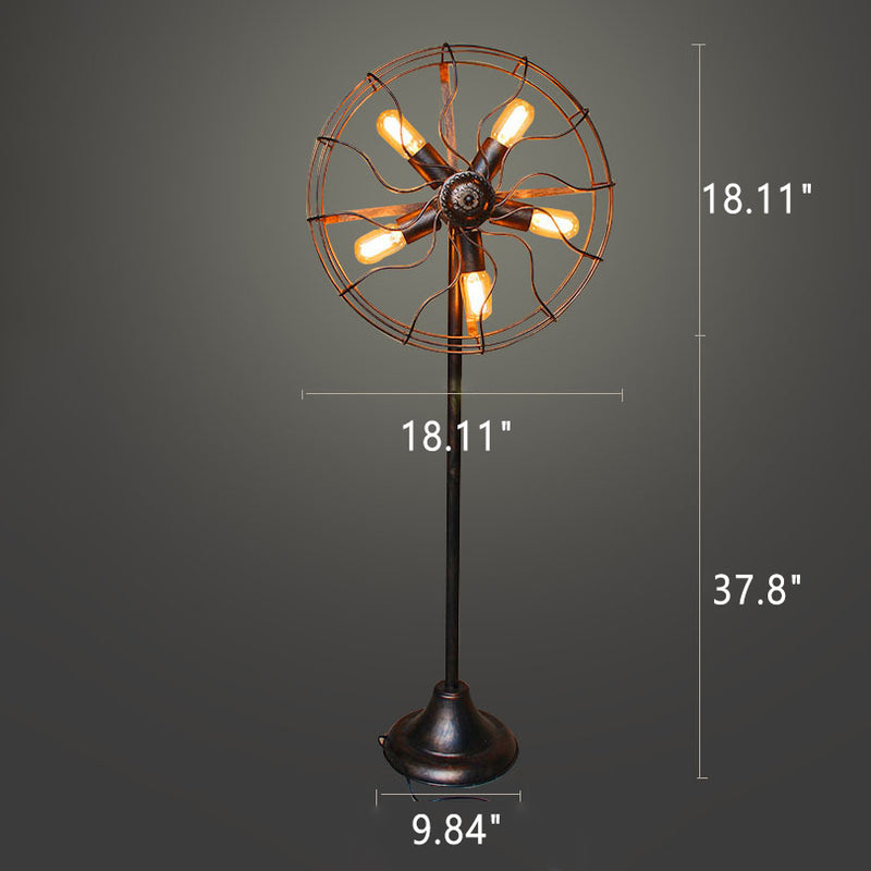 Fan floor lamp discount