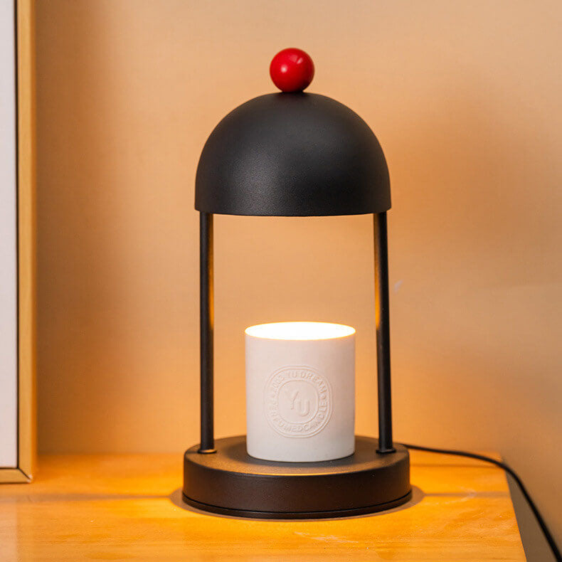 Modern Simple Iron Dome 2-Light Melting Wax Table Lamp