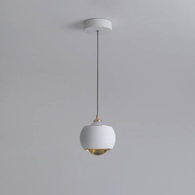 Modern Minimalist Orb Ball Iron Liftable LED Pendant Light