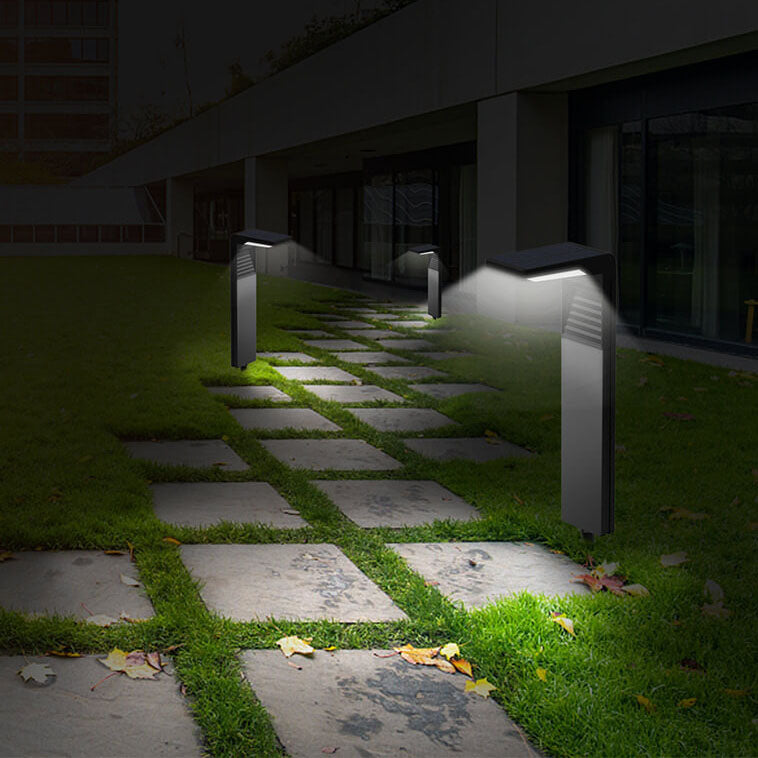 Modern Waterproof Solar LED Garden Lawn Light Outdoor Light