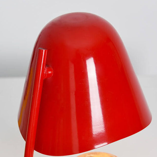 European Red Hardware 1-Light Melting Wax Table Lamp