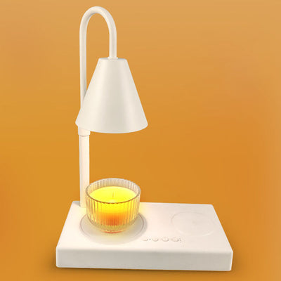 Modern Dimmable Rechargeable Audio 1-Light Melting Wax Table Lamp