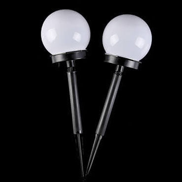 Solar Runde Kugel LED Outdoor Rasen Dekorative Bodenstecker Licht 