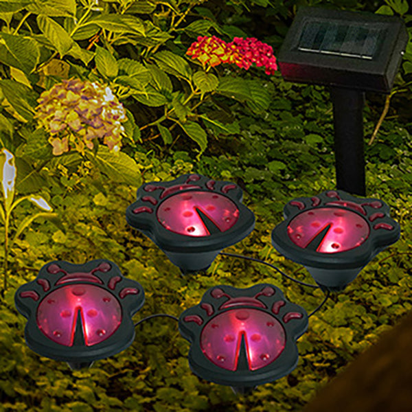 Moderne kreative dekorative Solar-Rasen-LED-Gartenboden-Einsatz-Landschaftslicht im Freien 
