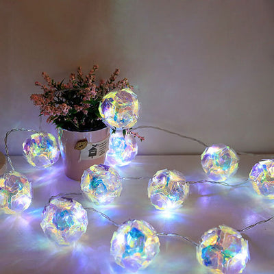 Modern Roses Decorated USB LED Colored String Lights