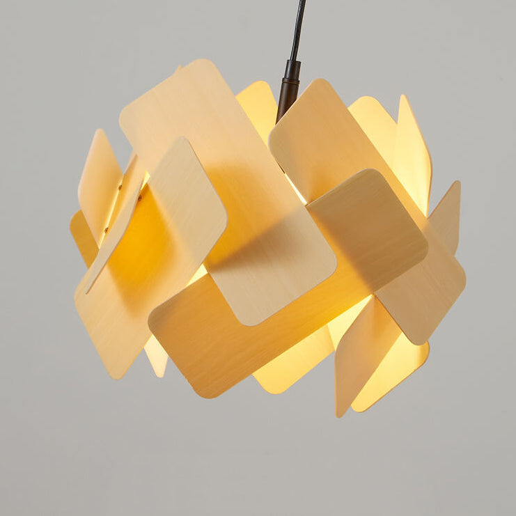 Nordischer minimalistischer Acryl-Kunst-3-Licht-Kronleuchter 