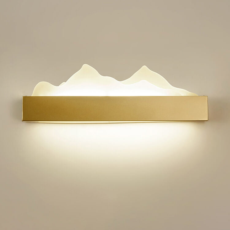 Creative Acrylic Chinese Iceberg Design LED Wall Sconce Lamp